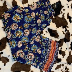 Dressy pants with flare bottoms